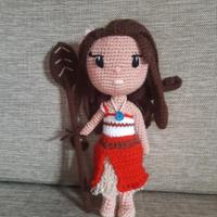 Oceania, Vaiana, Moana amigurumi 