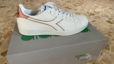 Scarpe Diadora donna bianco/rosa