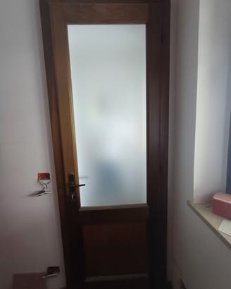 porta interna legno e vetro