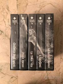 FEDERICO FELLINI - BOX n.5 VHS film