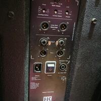 casse attive + sub HK Impianto audio 