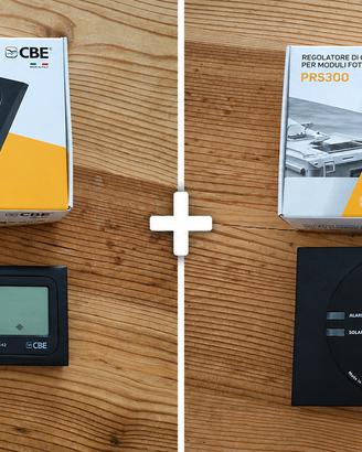 CBE PRS300 + PT642 Kit Regolatore Solare Camper
