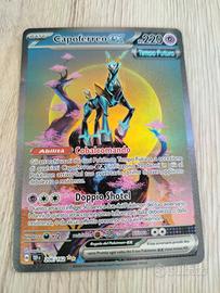 Carta Pokemon CAPOFERREO tempo futuro full art