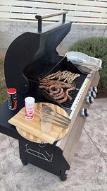 Barbecue a gas professionale