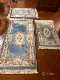 parure tappetti orientali lana