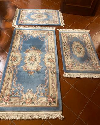 parure tappetti orientali lana