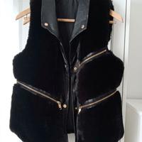 Gilet in pelliccia sintetica