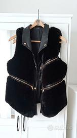 Gilet in pelliccia sintetica