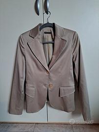 Blazer donna elegante Made in Italy tg 42 tortora