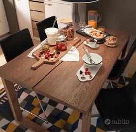 Tavolo MÖRBYLÅNGA Ikea 140x85 Rovere
