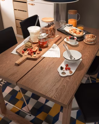 Tavolo MÖRBYLÅNGA Ikea 140x85 Rovere
