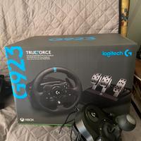 Logitech G923 vilante pedaliera con cambio manuale