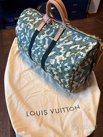 Louis Vuitton Keepall 55 monogramouflage Murakami