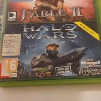 Fable 2 e Halo wars Xbox 360