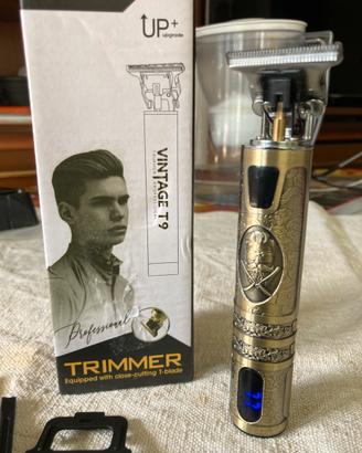 Rasoio professionale stile vintage ricarica usb