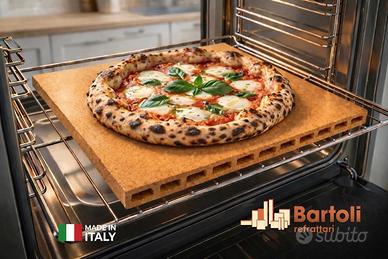 Pietra Refrattaria per Pizza,Pane,Focacce,Torte