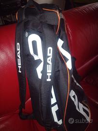 ZAINO BORSA DA TENNIS HEAD CON 2 RACCHETTE WILSON