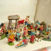 PRESEPIO 17 STATUINE NO PLASTICA