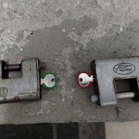 Coppia Lucchetti  Antiscasso Corazzati