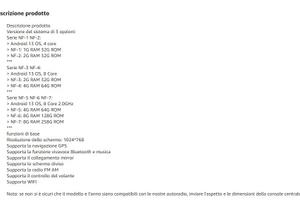 Car display touch per Audi q3 2013-2017