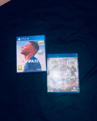fifa 22 e for honor ps4