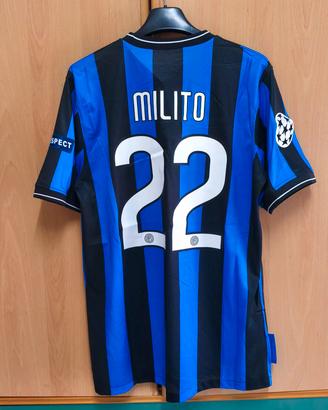maglia Inter milito 2010 finale Champions League 