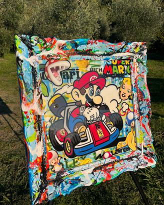 Quadro Disney Luxury Super Mario pop art moderna