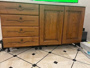 Mobile cucina soggiorno tv