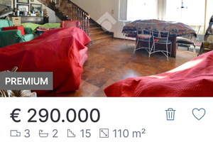 Attico in centro vista panoramica