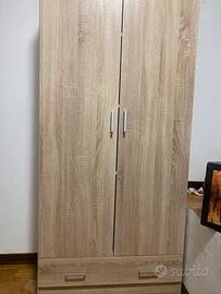 armadio a due ante