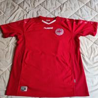 Maglia  Hummel Preben Elkjaer Danimarca rarissima