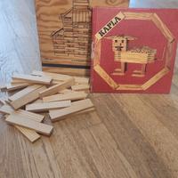 Kapla tavolette in legno naturale