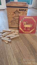 Kapla tavolette in legno naturale