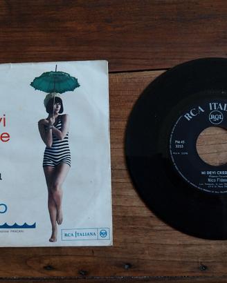 45 giri Nico Fidenco Con te sulla spiaggia