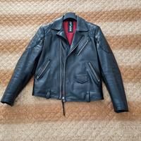 chiodo in pelle replay