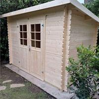 CASETTA DI LEGNO MALTA2 320x270x211h 28mm spessore