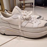 Sneakers Car Shoe uomo originali bianche TG 45