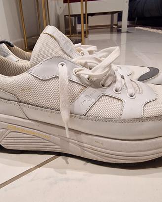 Sneakers Car Shoe uomo originali bianche TG 45