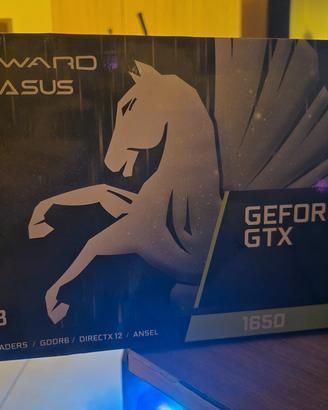 scheda video gtx 1650. 4g  x pcfisso