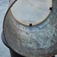 specchio per pesca e piombo per muratore