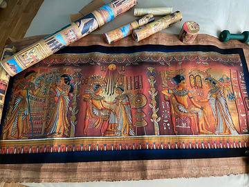 Dipinto Papiro Egizio originale