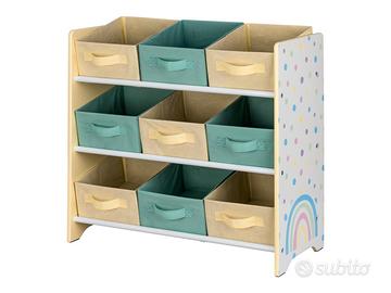Scaffale porta giochi in legno Livarno