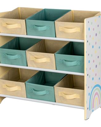 Scaffale porta giochi in legno Livarno