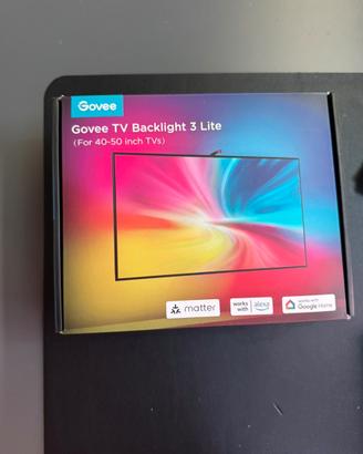 Govee TV Backlight 3 Lite con Telecamera – Nuovo