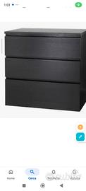 cassettiera Marrone IKEA usata