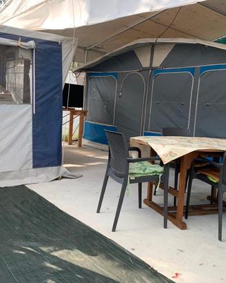 roulotte stanziale super accessoriata