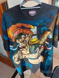 Vintage 1993 Conart All Over Print T Shirt Hip Hop