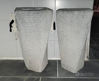 VASI CEMENTO POLVERE DI MARMO ( prezzo fittizio)