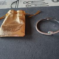 Braccialetto a forma di  serpente - portafortuna