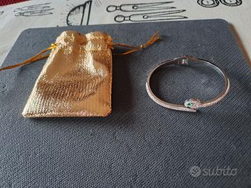 Braccialetto a forma di  serpente - portafortuna